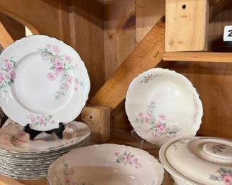314 homerlaughlinfloralchinaplatesbowls