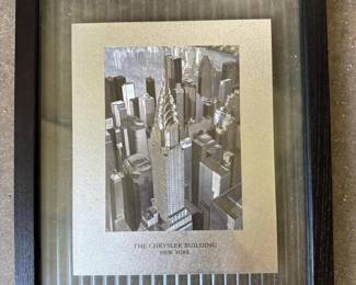 194 12x15framedchryslerbuildingnewyork