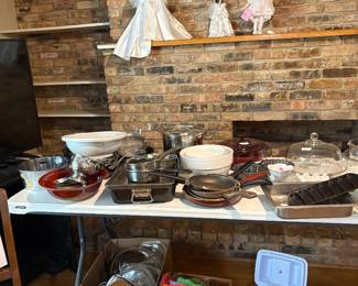 Dishes, Seiko chiming clock