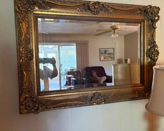 Framed mirror