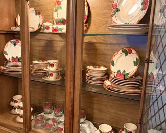 Large Set - Franciscan Apple Dinnerware