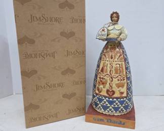 Jim Shore Heartwood Creek "Give Thanks" Figurine