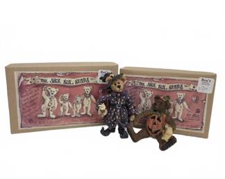 Hazel Spooksbeary and Bradley Boo Shoebox Bears