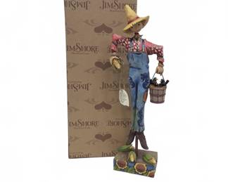 Jim Shore Scaring Up Fun Scarecrow Figurine