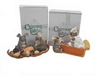 Charming Tails Mouse Figurines by Dean Griff