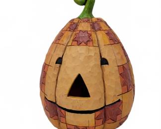 Jim Shore Heartwood Creek Pumpkin Decoration