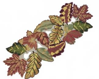 Beaded Pier 1 Imports Leaf Table Runner