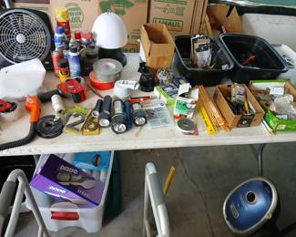 Garage mischief.