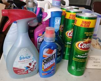 Cleaning supplies