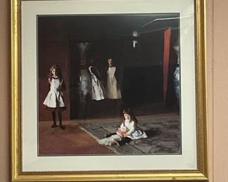 “The daughters of Edward Darley Boit” by John Singer Sargent (1882) 34x34