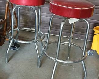 Vintage metal chairs