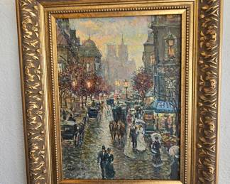 Nikolai Kuznetsov ii oil on board $850.