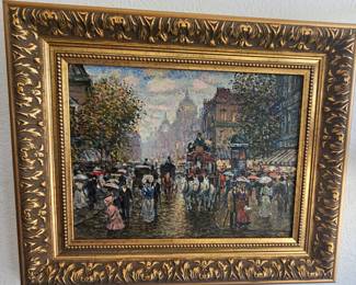 Nikolai Kuznetsov ii oil on board $950.