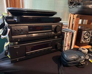 Technics & Sherwood sound equipment