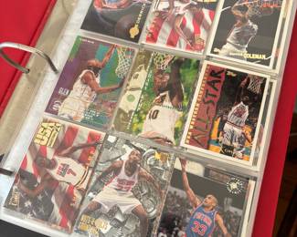 Bundle of mixed sports cards