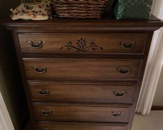 Vintage dresser by Penn Colony collection by Broyhill Premier, early American or colonial style.
