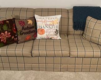 Stearns & Foster sleeper sofa.