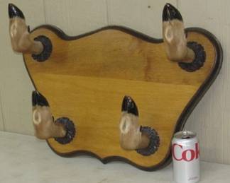 Deer Hoof Gun Rack