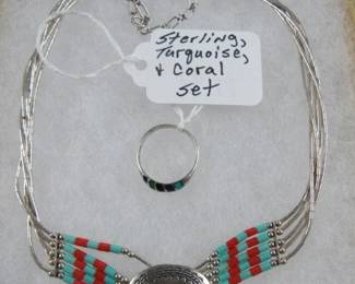 Sterling & Turquoise Jewelry