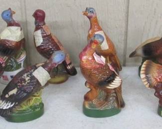Mini Size Wild Turkey Decanters