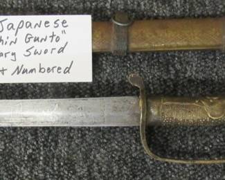 Japanese Military Sword
