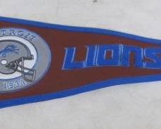 Lions Pennant Autographed by Darius Slay & Kenny Golladay