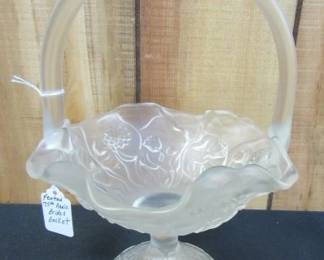Fenton Glass Basket
