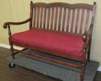 Mahogany Bench
