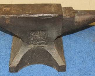 Fisher 102 lb. Anvil - Maker Marked