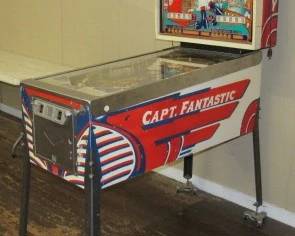1976 Captain Fantastic Pinball Machine