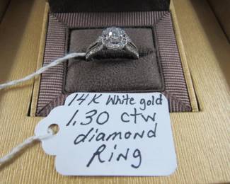 14K 1.30 ctw Diamond Ring