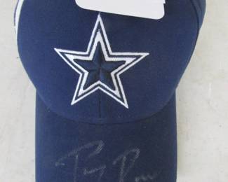 Tony Romo Dallas Cowboys Autographed Cap