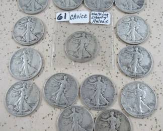 Walking Liberty Half Dollars