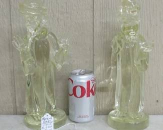 Murano Glass Statues - Signed by Glass Blower