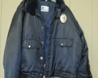 Vintage Security Officers Jacket w/Badge