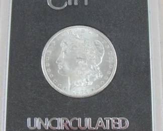1884 Carson City UNC. Silver Dollar 