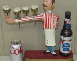 1960's Pabst Blue Ribbon Beer Bar Display