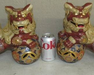 Japanese Foo Dog Statues 