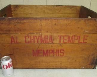 Al Chymia Temple Memphis Wood Box