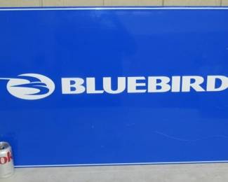 Metal Bluebird Sign