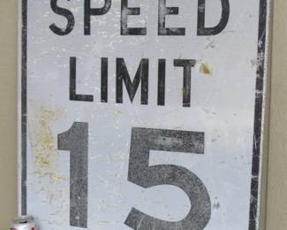 Speed Limit Sign