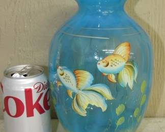 Fenton Goldfish Vase
