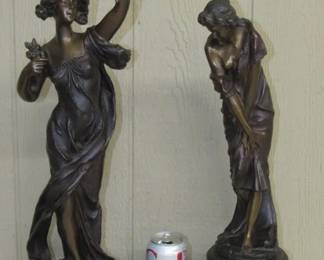 Bronze Lady Statues