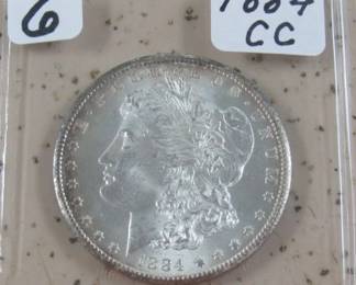 1884 Carson City Silver Dollar