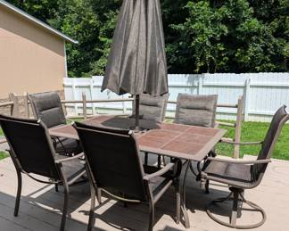 Patio dining set