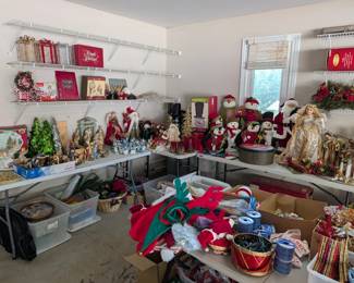 Lots of Christmas decor!