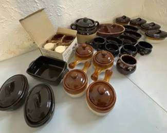 Brown Ceramic Dishes