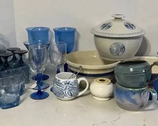 Blue Kitchen Ware