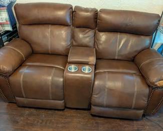 Brown Couch Recliner