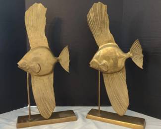 Large Brass Fish